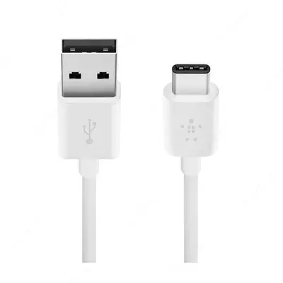 Кабель Belkin USB 2.0 Mixit USB-A - USB-C  480MBPS  3A  1.8m  white