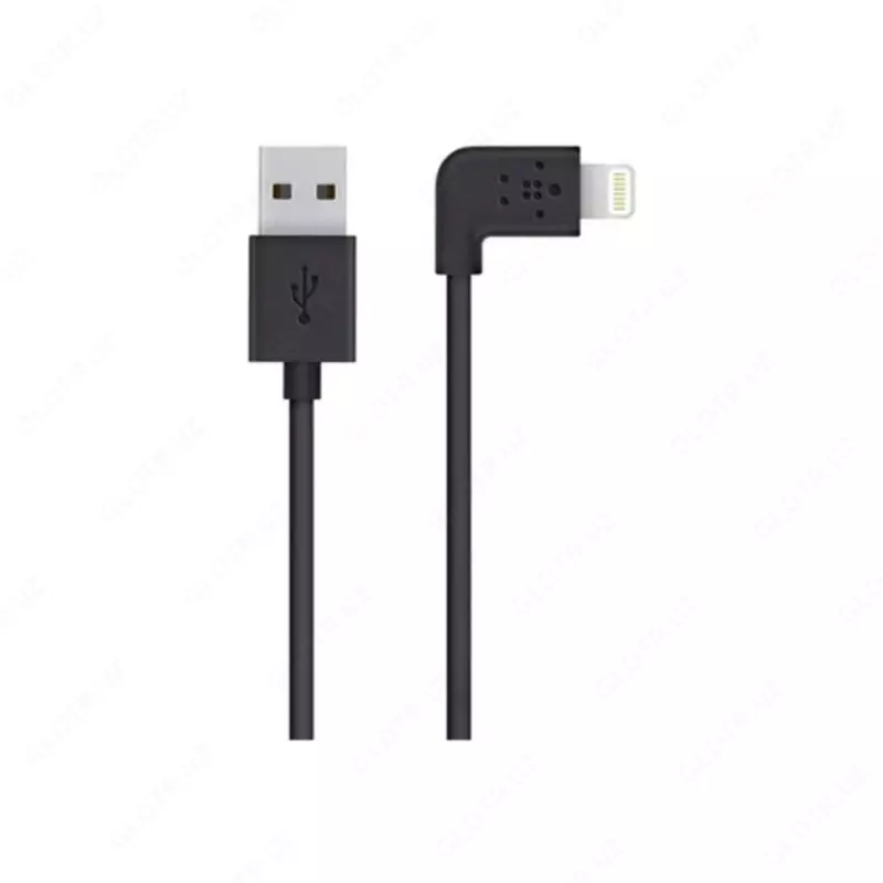 Кабель Belkin Mixit USB-A - Lightning  2.4A  1.2m  right angle  black