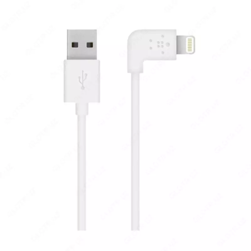 Кабель Belkin Mixit USB-A - Lightning  2.4A  1.2m  right angle  white
