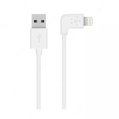 Кабель Belkin Mixit USB-A - Lightning  2.4A  1.2m  right angle  white
