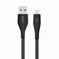 Кабель Belkin DuraTek Plus Lightning - USB-A  1.2m  black