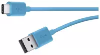  Кабель Belkin Mixit USB-A - MicroUSB  2m  blue - 