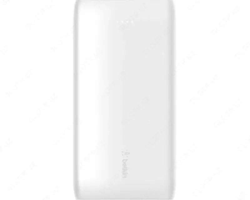 Портативное зарядное устройство Power Bank Belkin 10000mAh 18W USB-A  USB-C White
