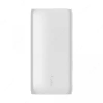  Портативное зарядное устройство Power Bank Belkin 20000mAh  30W  PD  USB-A  USB-C  white - 