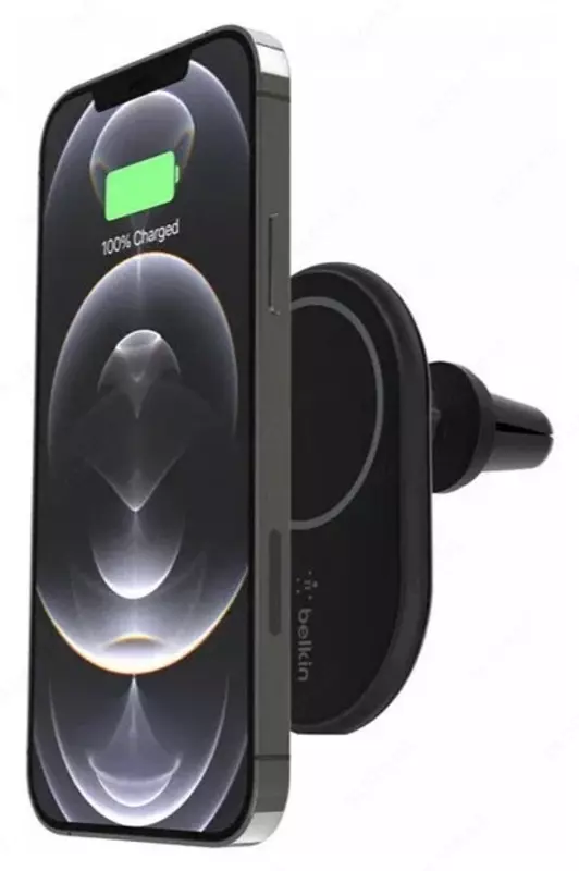  Автомобильное зарядное устройство Belkin Magnetic Wireless Car Mount (Without car charger) - 