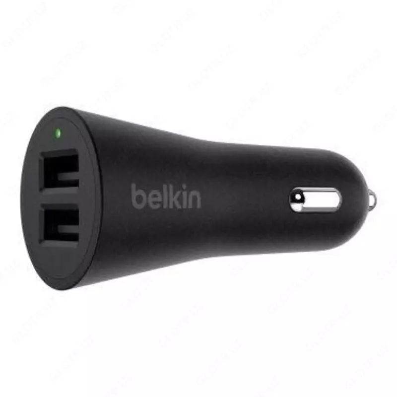  Автомобильное ЗУ Belkin Car Charger 24W USB 2.4A  dual  black - 