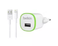 Сетевое ЗУ Belkin Home Charger USB 1A  white