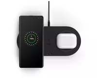 Simsiz zaryadlovchi Belkin Dual Pads Wireless Charging Qi  15W