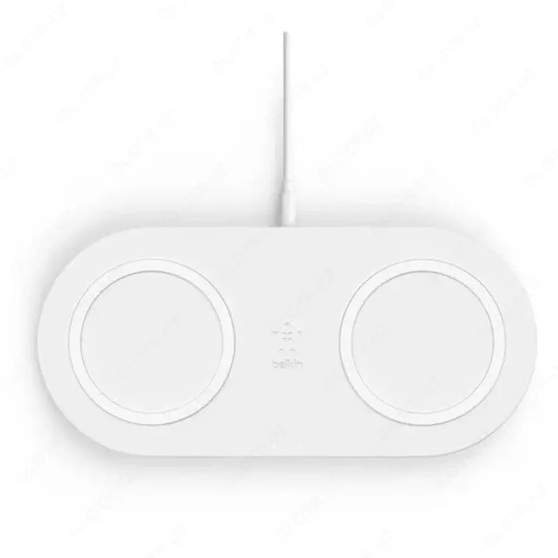 Simsiz zaryadlovchi Belkin Dual Pads Wireless Charging Qi  15W