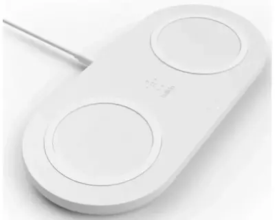 Simsiz zaryadlovchi Belkin Dual Pads Wireless Charging Qi  15W