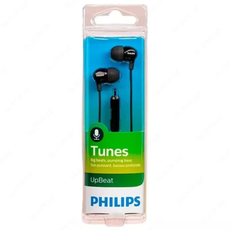Наушники Philips SHE3555 In-ear Mic Black
