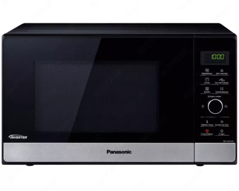  Микроволновая печь инверторная с грилем Panasonic NN-GD39HSZPE - 