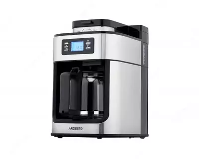  Кофеварка Ardesto YCM-D1200 - капельная/ 1.2 л/ дисплей/ встр. кофемолка - 