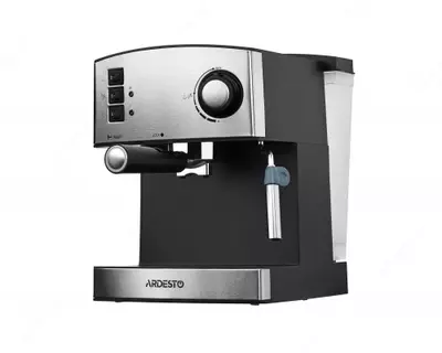  Кофеварка Ardesto YCM-E1600 - эспрессо рожковая/ 1.6 л/ итал. помпа 15 бар/ для 2 чашек/ панарелло - 