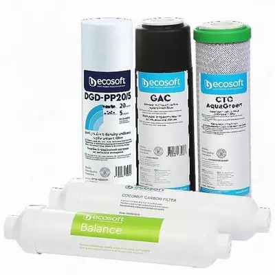 Комплект картриджей Ecosoft PURE BALANCE (6 месяцев) 
