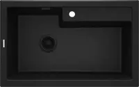  Oshxona uchun lavabo Deante Sabor  keramika  tortburchak  drenajsiz  595x475x220mm  piyola - 1  oralgan  oq  - 