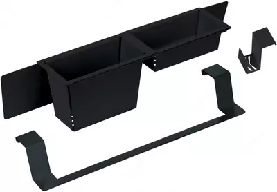 Oshxona uchun lavabo Deante Sabor  keramika  tortburchak  drenajsiz  595x475x220mm  piyola - 1  oralgan  oq 