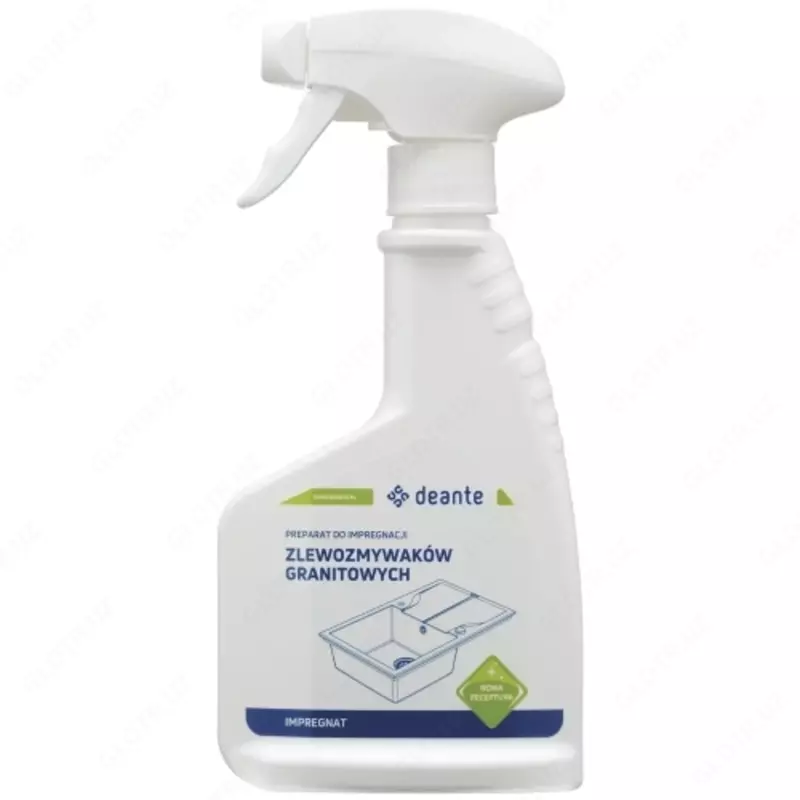 Oshxona uchun lavabo Deante Sabor  keramika  tortburchak  drenajsiz  595x475x220mm  piyola - 1  oralgan  oq 