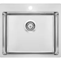 Oshxona uchun lavabo Deante Sabor  keramika  tortburchak  drenajsiz  595x475x220mm  piyola - 1  oralgan  oq 
