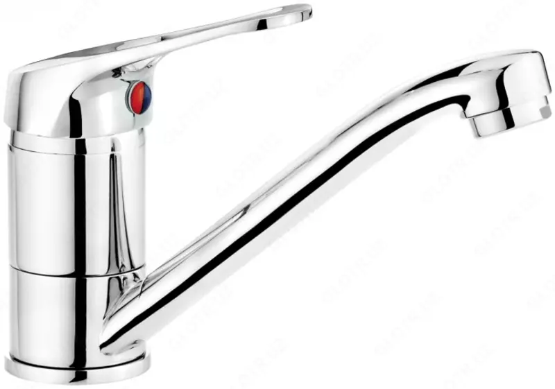 Смеситель для раковины Neo Lobo  дл. излива - 151мм  поворотный  1 рычаг  хром 