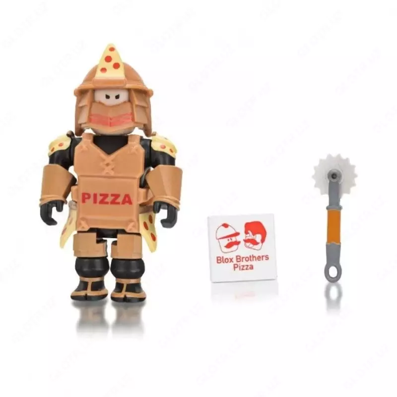  Игровая коллекционная фигурка Jazwares Roblox Core Figures Loyal Pizza Warrior W6 - 