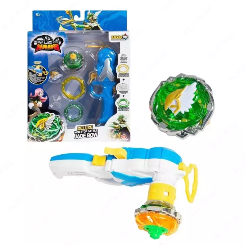  Волчок Auldey Infinity Nado V серия Advanced Jade Bow Нефритовый Лук - 