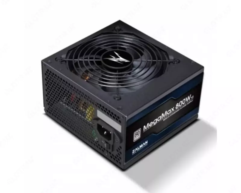 Блок питания Zalman MegaMax 800-TXII (800W)  200-240 VAC 87%  80+  aPFC  120мм  MB24  CPU(4+4 8)  8x