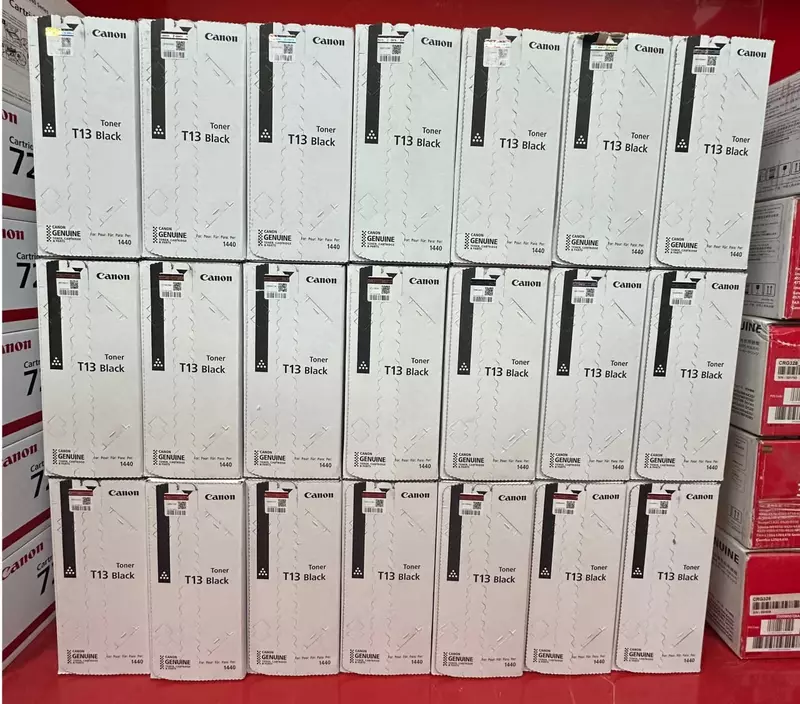  Original Canon T13 Black toner-kartriji  qora rang  Canon i-SENSYS X 1440i / 1440P / 1440Pr lager printerlari va MFUlar uchun - 