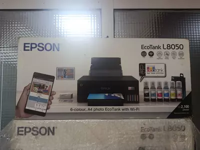 Фабрика печати Epson EcoTank L8050  6-цветный фотопринтер А4 с Wi-Fi — купить по выгодной цене в Ташкенте