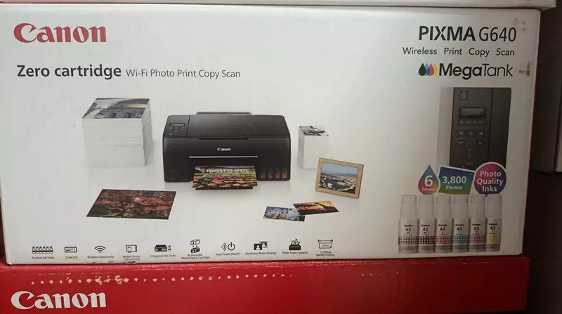 Струйное МФУ Canon PIXMA G640 Формула выгодной печати  6-цветный фотопринтер А4 с Wi-Fi — купить по выгодной цене в Ташкенте