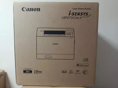 Wi-Fi bilan Canon i-SENSYS LBP673Cdw rangli lazer printeri