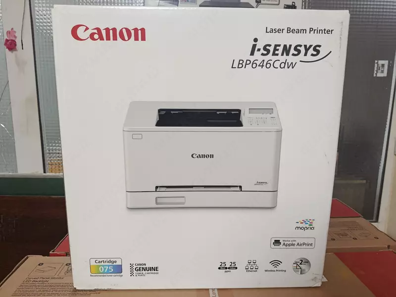 Wi-Fi bilan Canon i-SENSYS LBP646Cdw rangli lazerli printeri