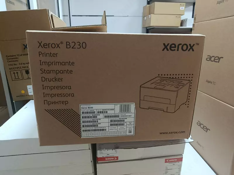 Монохромный лазерный принтер Xerox B230 с Wi-Fi