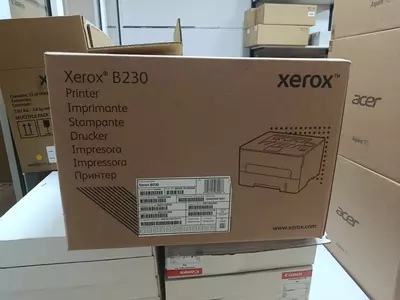Xerox B230 oq-qora lazerli printeri Wi-Fi va dupleks bilan