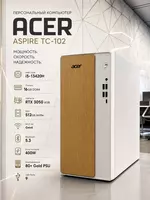 Настольный компьютер Acer Aspire TC-102 (Intel Core i5-13420H  16GB  512GB SSD  RTX 3050 6GB)