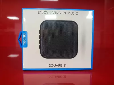 TECNO Square S1 simsiz portativ Bluetooth kolonkasi  ixcham mini akustika dinamiki