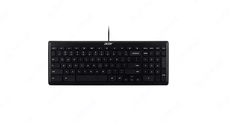 Проводная клавиатура Acer KB_option AKB910 Chrome OS KB Black 1.8M  US int  Brown Box (GP.KBD11.00S)