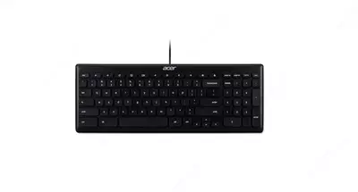 Проводная клавиатура Acer KB_option AKB910 Chrome OS KB Black 1.8M  US int  Brown Box (GP.KBD11.00S)