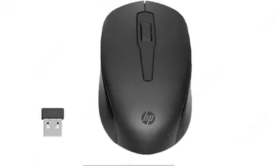 HP 150 Wireless Mouse EURO simsiz sichqonchasi (p/n 2S9L1AA)  qora