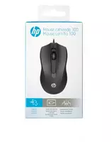 Проводная мышь HP 100 Wired Mouse (6VY96AA)  черный