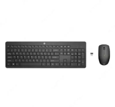 HP 235 Wireless Mouse and Keyboard Combo simsiz klaviatura va sichqoncha jamlanmasi (p/n 1Y4D0UT)  qora (Ruscha joylashuv)