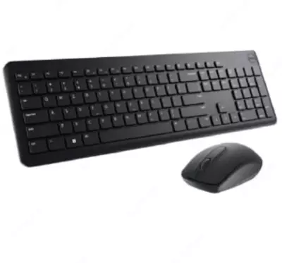 Simsiz klaviatura va sichqoncha to‘plami Dell Wireless Keyboard and Mouse KM3322W (580-AKGH)  qora (Rus yoyilmasi)