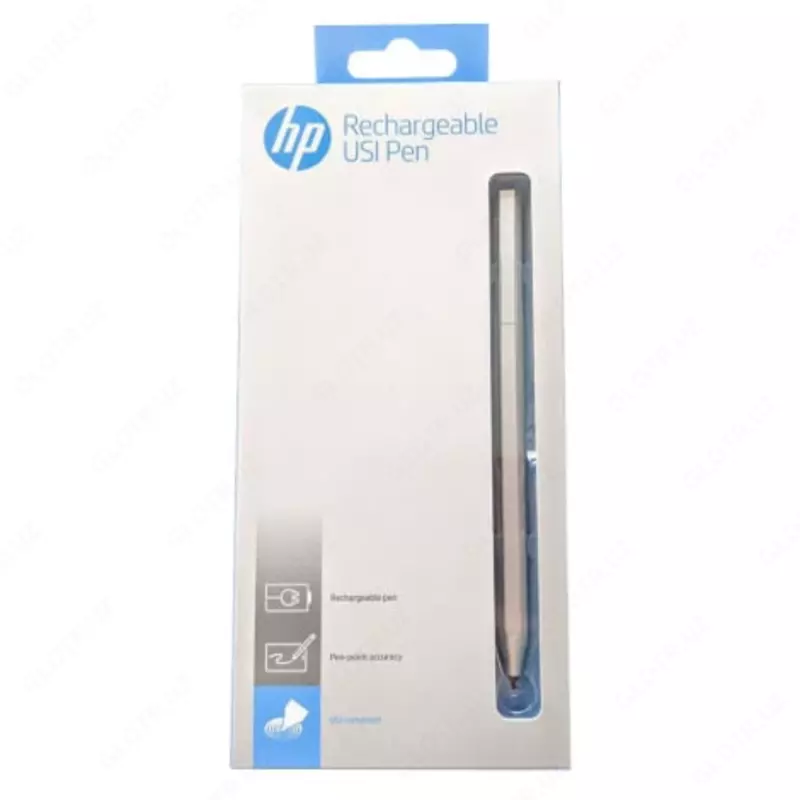 Активный стилус HP Rechargeable USI Pen (3V1V2AA)  серебристый