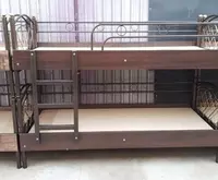 Birlashtirilgan ikki qavatli karavot (metall/MDF yoki sunta)