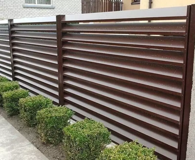 Металлический Забор-Жалюзи