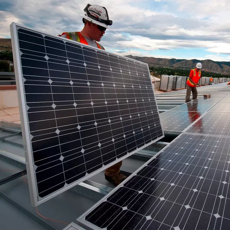 Монтаж солнечной панели 1 квТ "Off Grid"