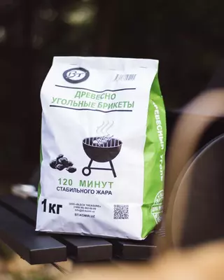 древесное угольные брикеты 1кг