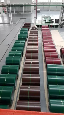 Rangli qoplangan galvanizli po'lat