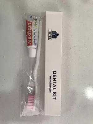 Зубной набор для гостиниц - 2 300 сум / шт.