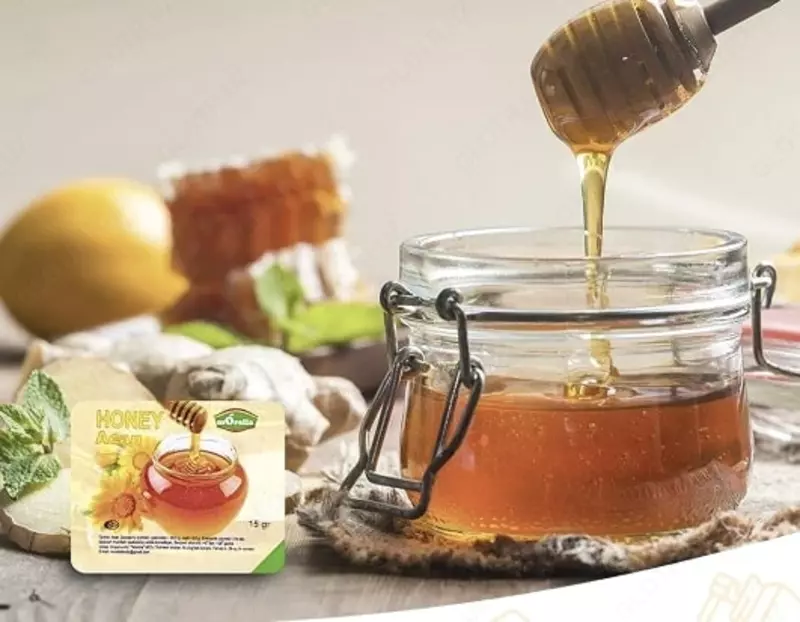 Asal porsiyasi (qadoqlash 15 gr) - 1 100 so'm